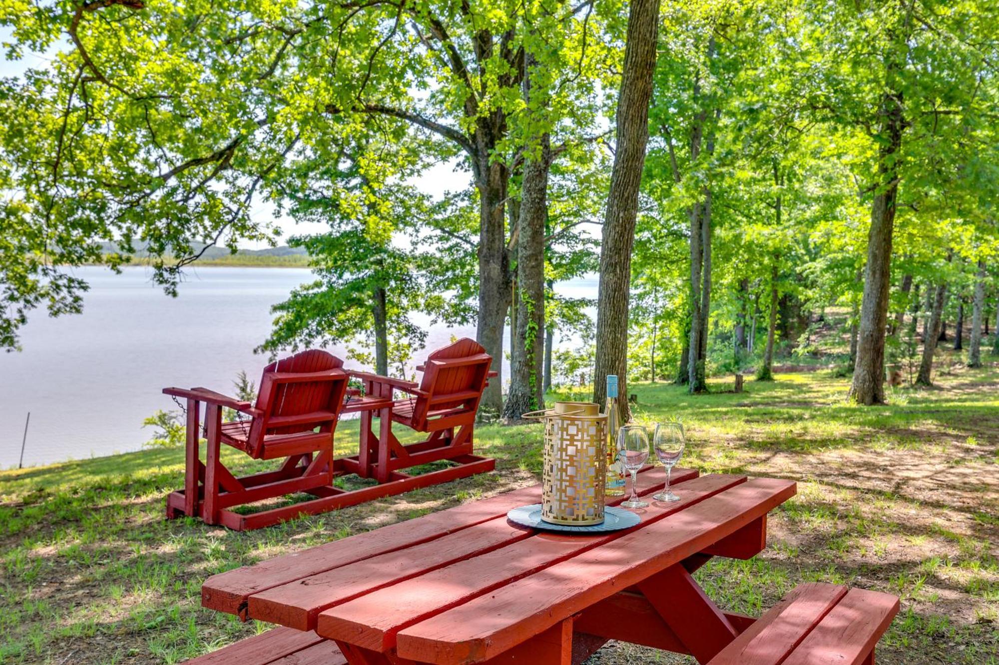 Rural Arkansas Vacation Rental With Lake Access Scranton Luaran gambar