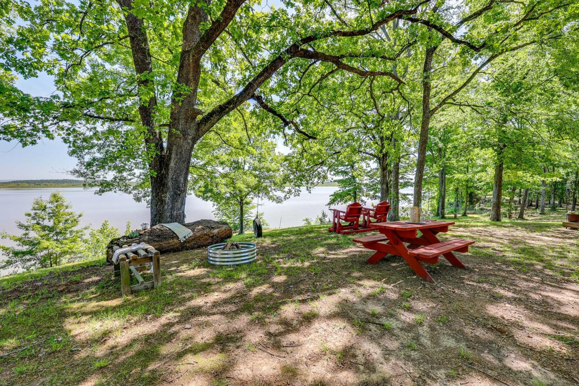 Rural Arkansas Vacation Rental With Lake Access Scranton Luaran gambar