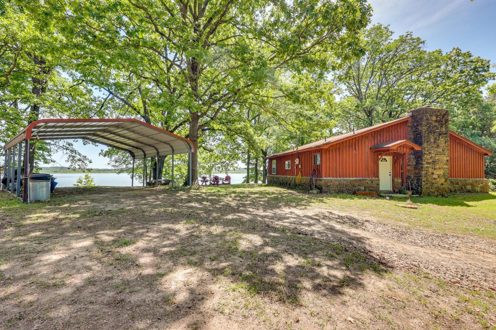 Rural Arkansas Vacation Rental With Lake Access Scranton Luaran gambar