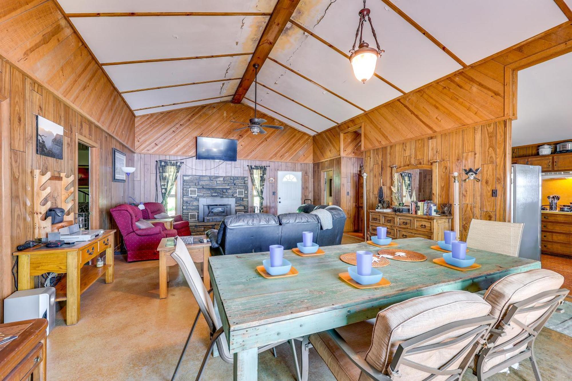 Rural Arkansas Vacation Rental With Lake Access Scranton Luaran gambar